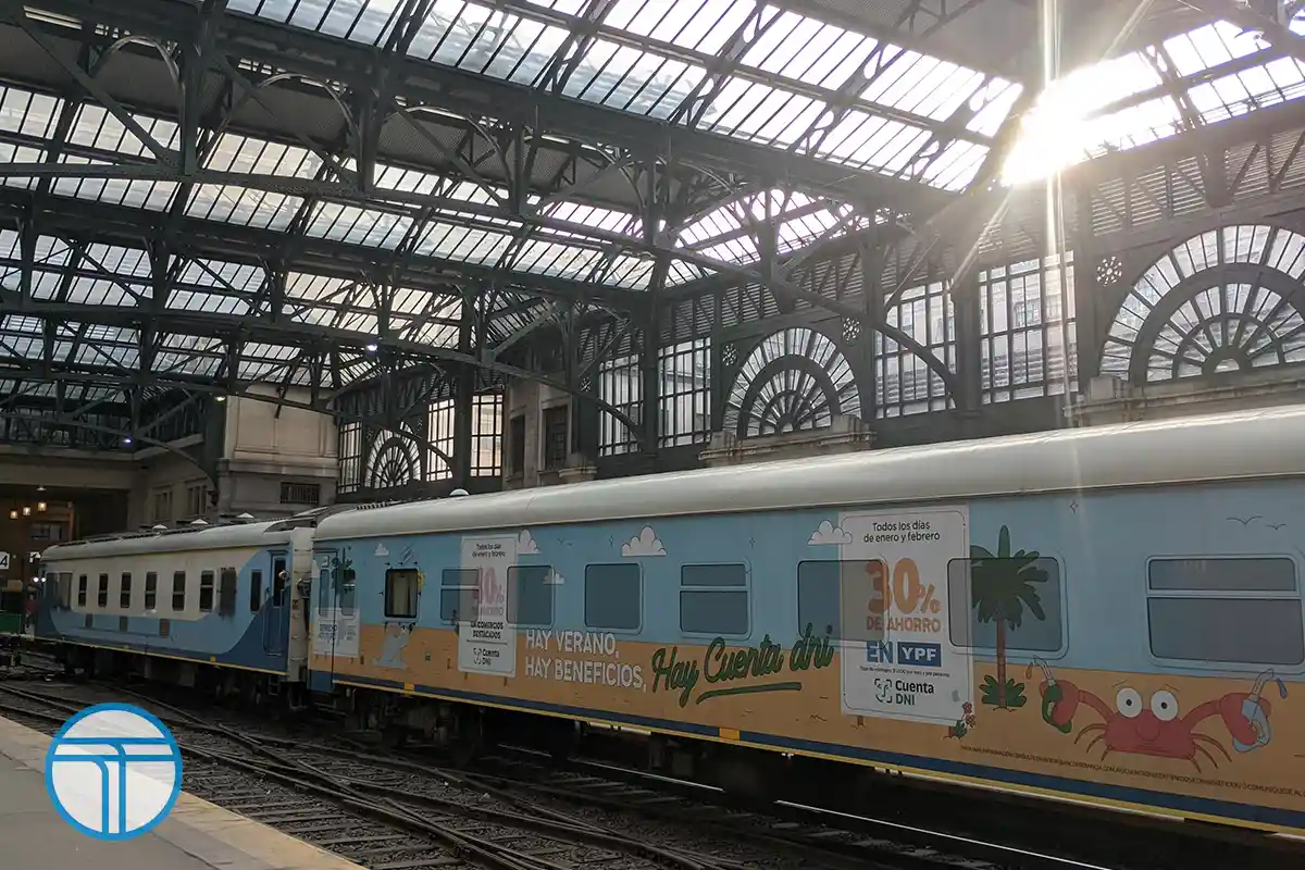 Tren a Pinamar en Buenos Aires - Constitución